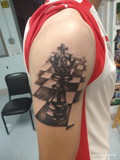 Explore tattoo ideas thigh, creative tattoo ideas in Colonial Heights, available at Connellys Tattooing