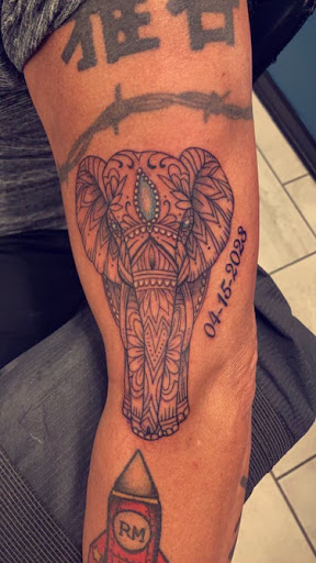 Explore queen of spades tattoo ideas, creative tattoo ideas in Foley, available at Symbolic Ink Tattoo Studio