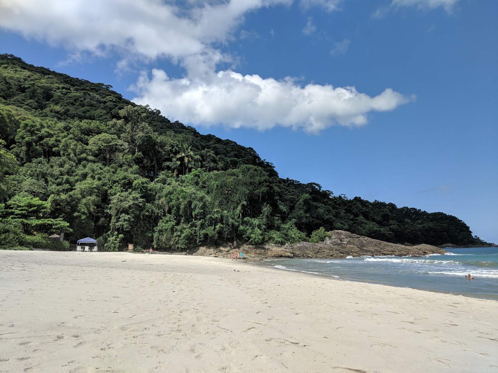 Camburizinho Plajı'in fotoğrafı - Çocuklu aile gezginleri için önerilir