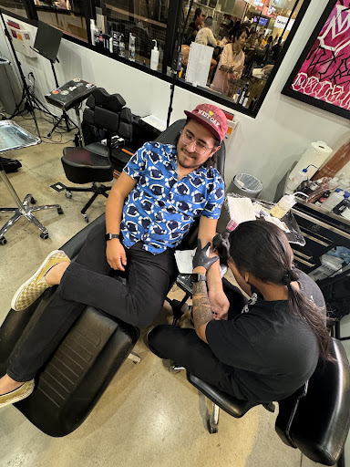 Explore butterfly thigh tattoo ideas, creative tattoo ideas in Stanton, available at Skin Design Tattoo Orange County