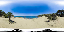 Foto di Omega beach con più baie spaziose
