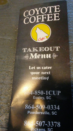 Coffee Shop «Coyote Coffee Cafe - Easley», reviews and photos, 1035 S Pendleton St, Easley, SC 29642, USA