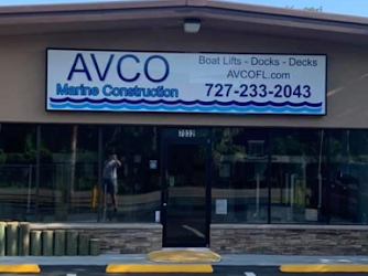 AVCO Marine Construction Boat Lifts - Docks - Decks