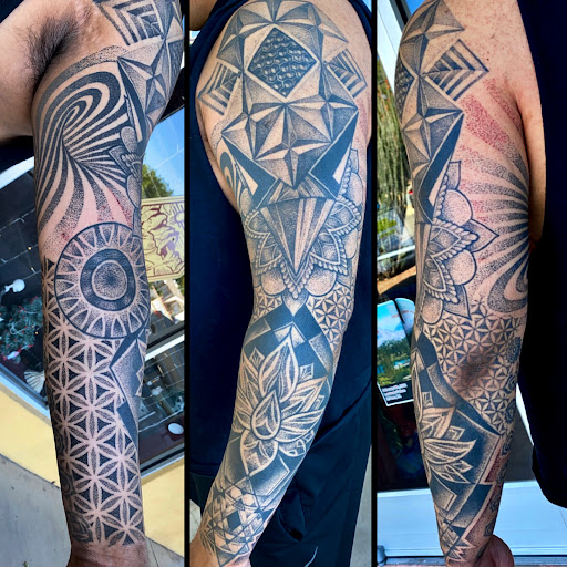Explore scenery tattoo ideas, creative tattoo ideas in Las Cruces, available at Syncere Tattoo