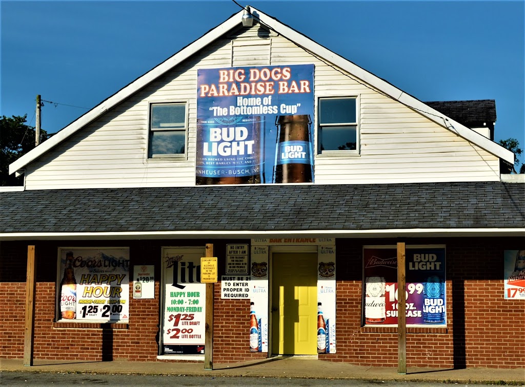 Big Dogs Paradise Bar Grille and Liquor Store Mechanicsville, MD 20659 Menu, Reviews, Hours