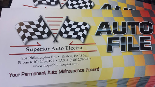 Auto Repair Shop «Superior Auto Electric & Parts», reviews and photos, 834 Philadelphia Rd, Easton, PA 18042, USA