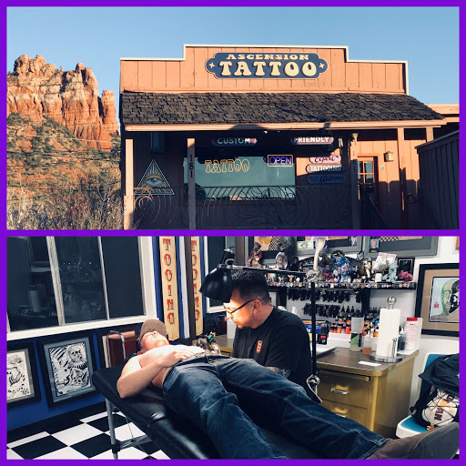 Explore inner peace tattoo ideas, creative tattoo ideas in Sedona, available at Ascension Tattoo