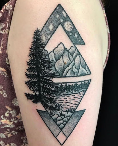 Explore 3 little birds tattoo ideas, creative tattoo ideas in Matthews, available at Divine Arts Tattoo Company