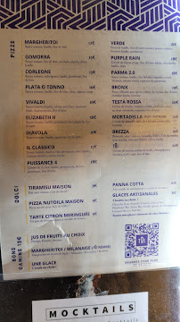 Restaurant italien TOI à Courbevoie - menu / carte
