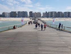 Foto de Blankenberge Beach - lugar popular entre os apreciadores de relaxamento