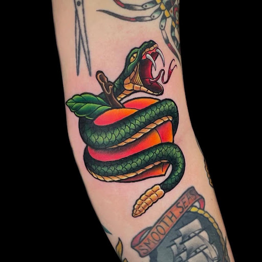 Find best shoulder tattoo ideas for your next unique tattoo in Marietta at Sink or Swim Studio and Gallery