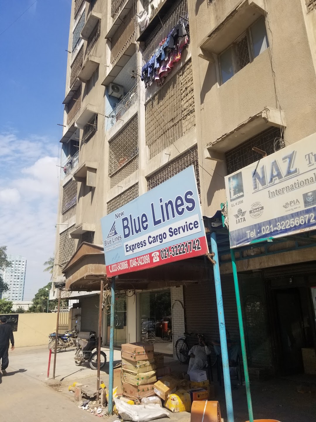 Blue lineS Express cargo services