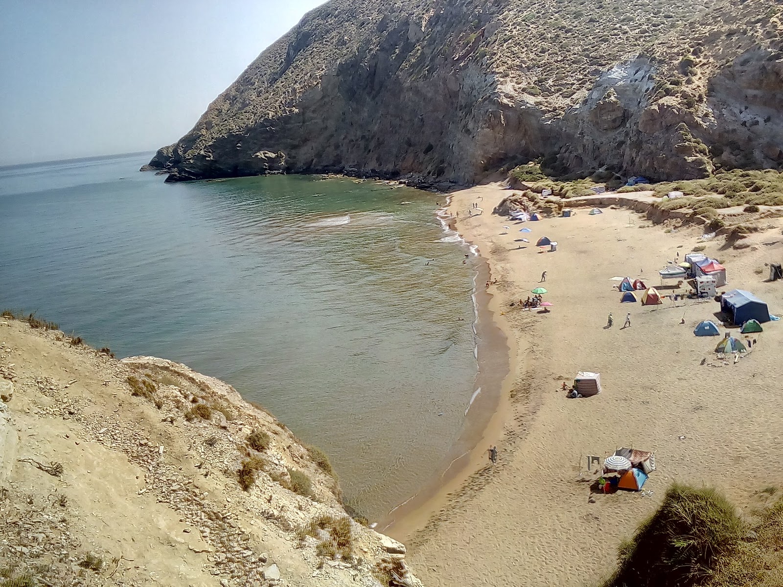 Foto von Plage Hafer Djmel mit beiger sand Oberfläche