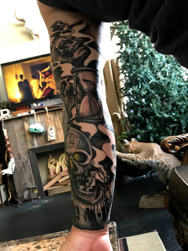 Explore jet tattoo ideas, creative tattoo ideas in Fort Smith, available at Southtown Tattoo & Body Piercing Studio