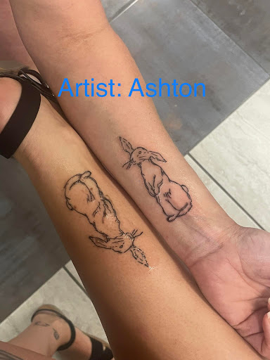 Explore daughter mother tattoo ideas, creative tattoo ideas in Foley, available at Symbolic Ink Tattoo Studio