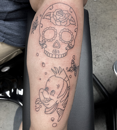 Explore latin tattoo ideas, creative tattoo ideas in Monroe, available at Skin City Tattoo Studio