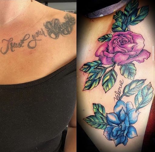 Explore birth date tattoo ideas, creative tattoo ideas in Alamosa, available at The Shop Tattoo & Comics
