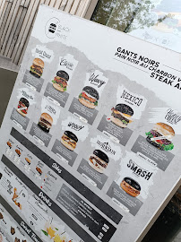 Black and White Burger à Saint-Étienne menu