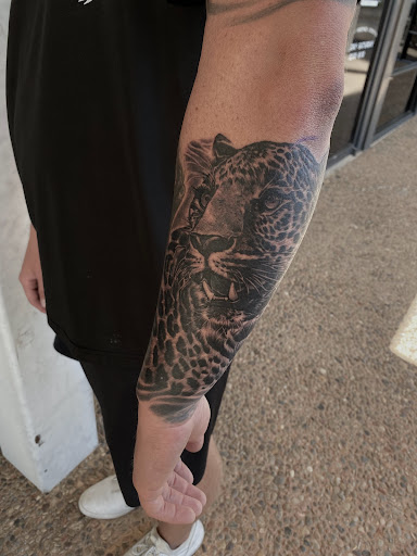 Explore white tattoo ideas, creative tattoo ideas in Oklahoma City, available at Oklahoma Tattoo Collective