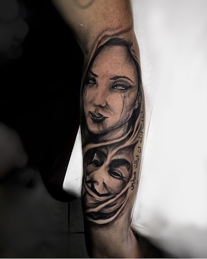 Explore brother memorial tattoo ideas, creative tattoo ideas in Lavonia, available at 1890 Tattoo Co.
