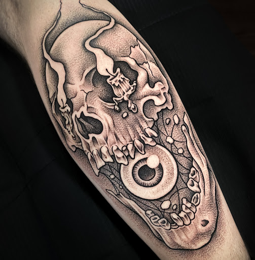 Explore black goddess tattoo ideas, creative tattoo ideas in Richmond, available at Loose Screw Tattoo
