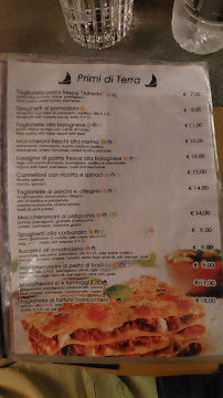 Ristorante La Grotta Di Ulisse à Taormina menu