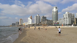 Tel Aviv beach'in fotoğrafı ve güzel manzarası