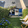 La petite maison bleue de la plage Larmor-Baden