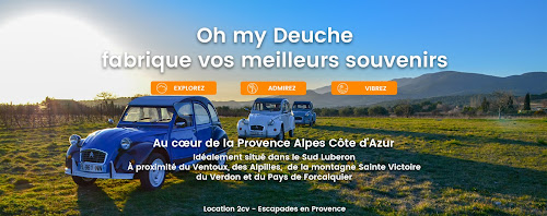 Oh my Deuche - Location 2cv en Luberon et balades en Provence à La Bastide-des-Jourdans