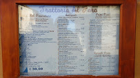 Trattoria Al Faro à Sciacca menu
