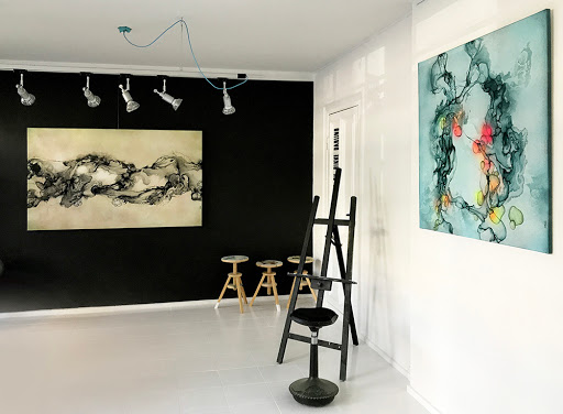 Rikke Darling Studio I Moderne Malerier l Vægmaleri