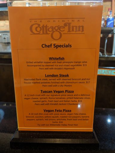 Pizza Restaurant «The Original Cottage Inn», reviews and photos, 512 E William St, Ann Arbor, MI 48104, USA