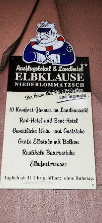 Carte du ELBKLAUSE Niederlommatzsch à Diera-Zehren