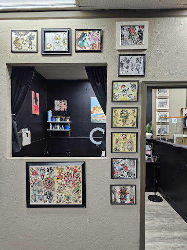 Explore cross with names tattoo ideas, creative tattoo ideas in Modesto, available at Ink Disciples Tattoo Parlor