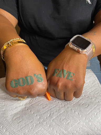 Explore fire tattoo ideas, creative tattoo ideas in Birmingham, available at TattzRuz Tattoo & Piercings Studio