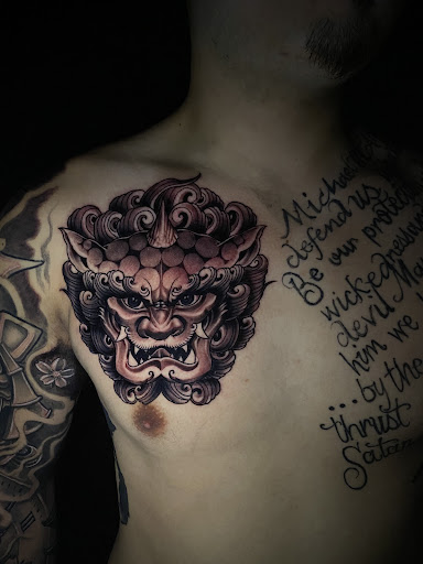 Explore hunting tattoo ideas for guys, creative tattoo ideas in Midlothian, available at Ink and Iron Studios