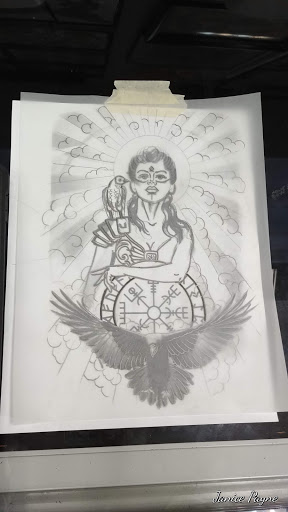 Explore healthcare tattoo ideas, creative tattoo ideas in Greenville, available at Great Wolf Tattoo