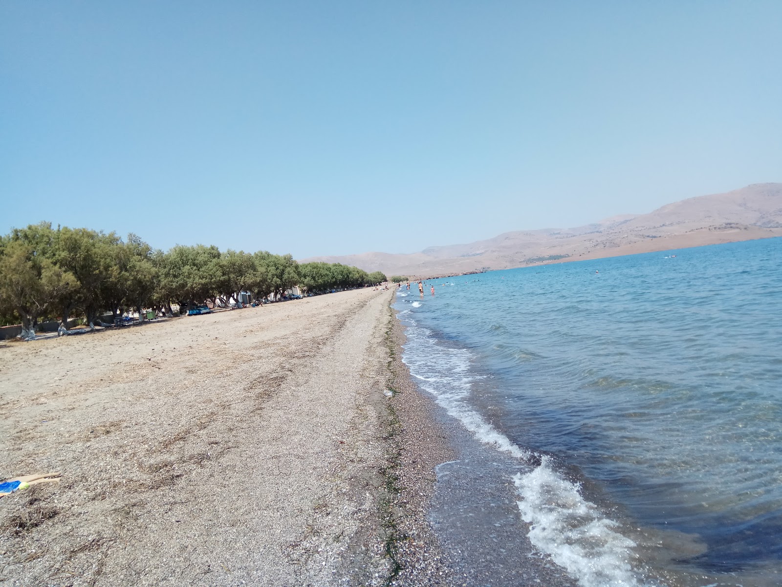 Fotografie cu Nyphida beach - locul popular printre cunoscătorii de relaxare