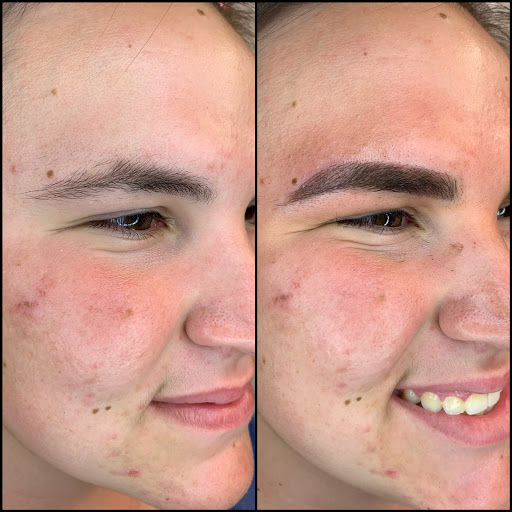 Explore dinosaur tattoo ideas, creative tattoo ideas in Peoria Heights, available at BeautiFULL Brows By Jen Microblading - Permanent Makeup Wild Honey Beauty Studio