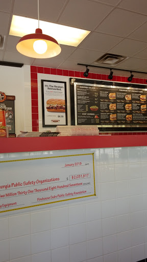 Sandwich Shop «Firehouse Subs», reviews and photos, 2109 Jonesboro Rd, McDonough, GA 30253, USA