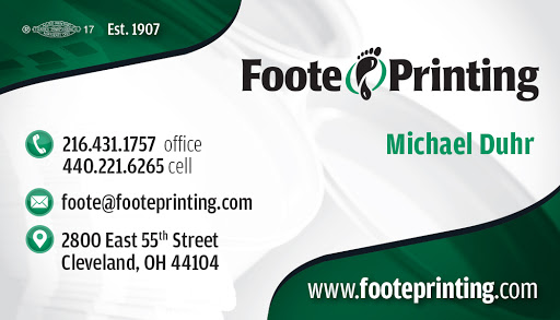 Commercial Printer «Foote Printing», reviews and photos, 2800 E 55th St, Cleveland, OH 44104, USA