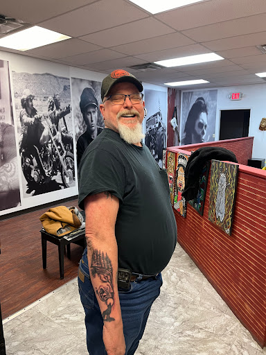 Explore tattoo ideas for guys on chest, creative tattoo ideas in Seymour, available at American Gypsy Tattoo Corp.