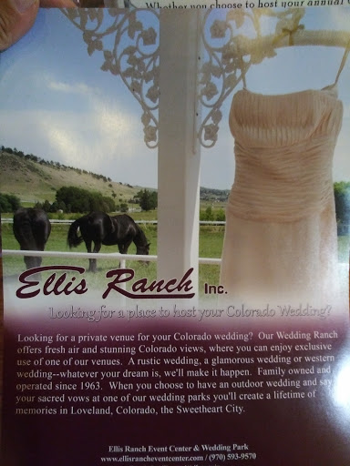 Wedding Venue «Ellis Ranch Event Center & Wedding Park», reviews and photos, 2331 Ellis Ranch Ln, Loveland, CO 80538, USA