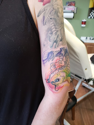 Explore side of head tattoo ideas, creative tattoo ideas in Santa Fe, available at Rivers Collective Body Art