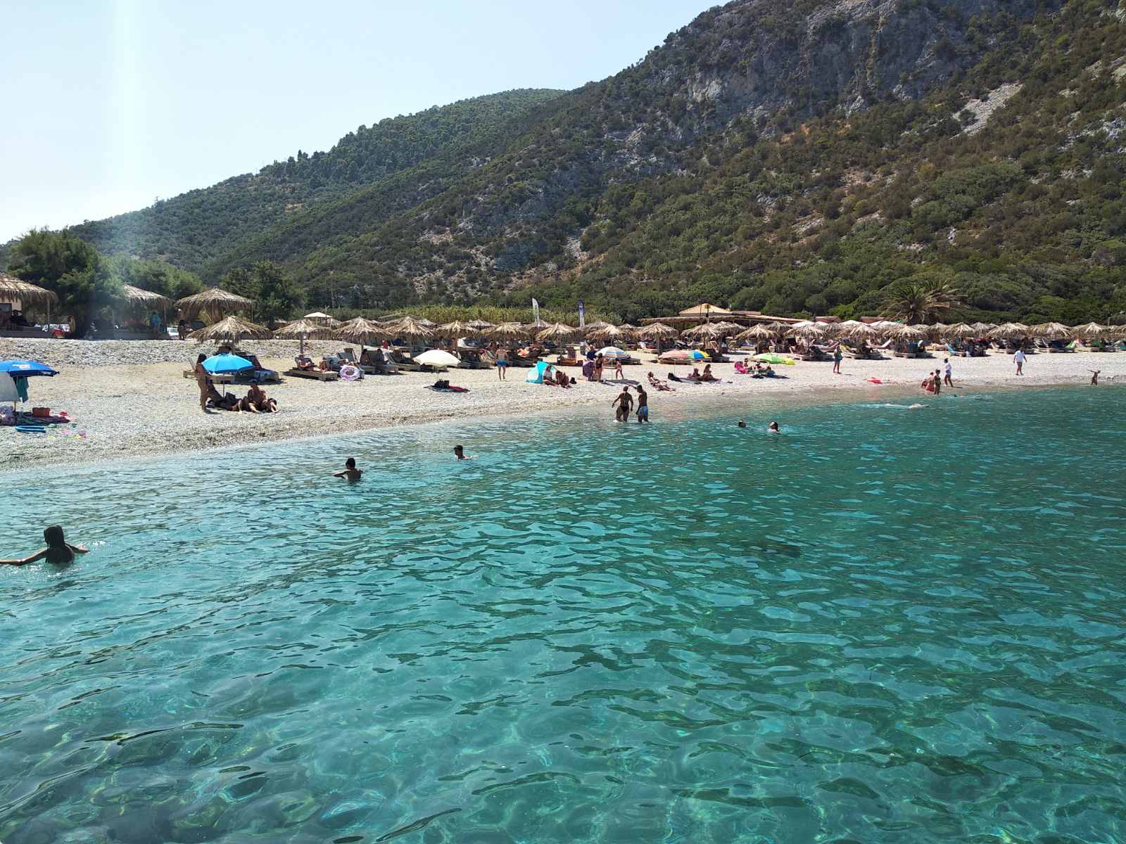 Photo of Glysteri beach amenities area