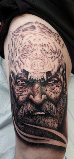 Explore kitty tattoo ideas, creative tattoo ideas in Anchorage, available at SDITATTOO, LLC