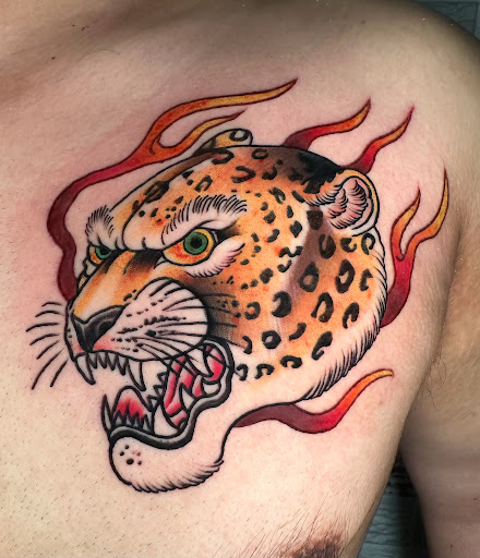 Explore tattoo stencil tattoo outline ideas, creative tattoo ideas in San Antonio, available at Ink & Iron Tattoos & Piercings