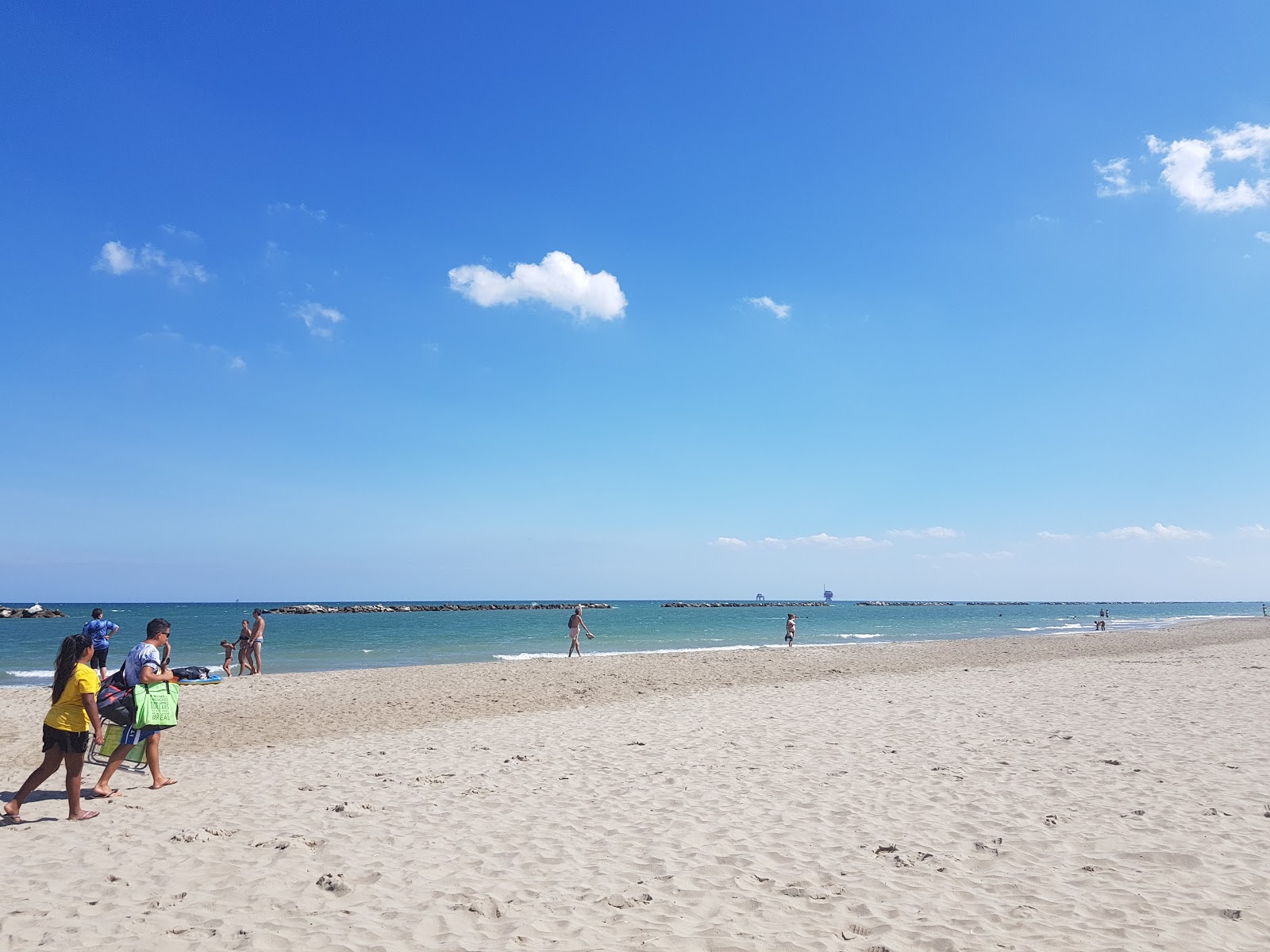 Foto de Praia de Lido Adriano - lugar popular entre os apreciadores de relaxamento