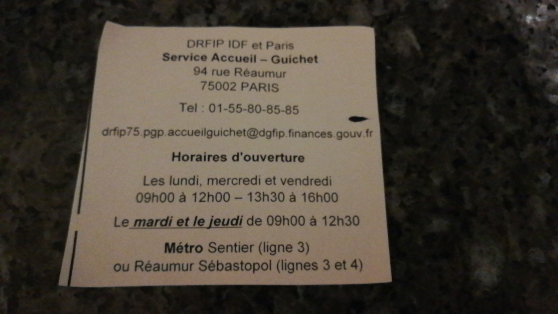 Photo n° 1 de l'avis de vero.x fait le 29/11/2022 à 17:00