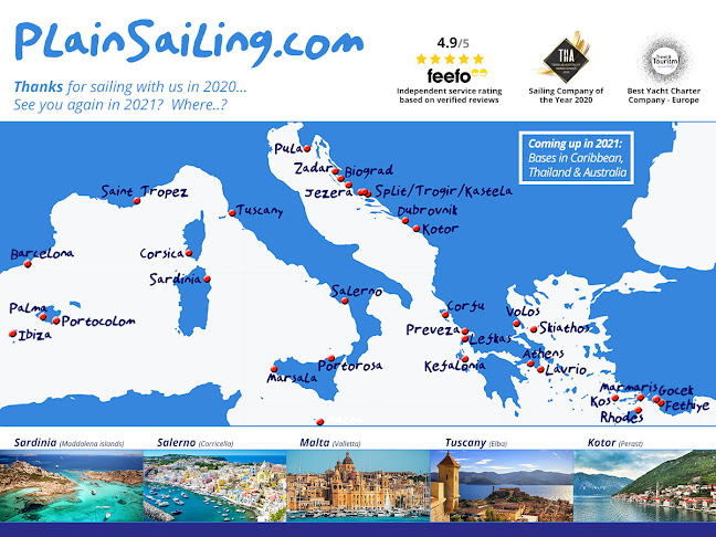 Comments and reviews of PlainSailing.com Yacht Charter